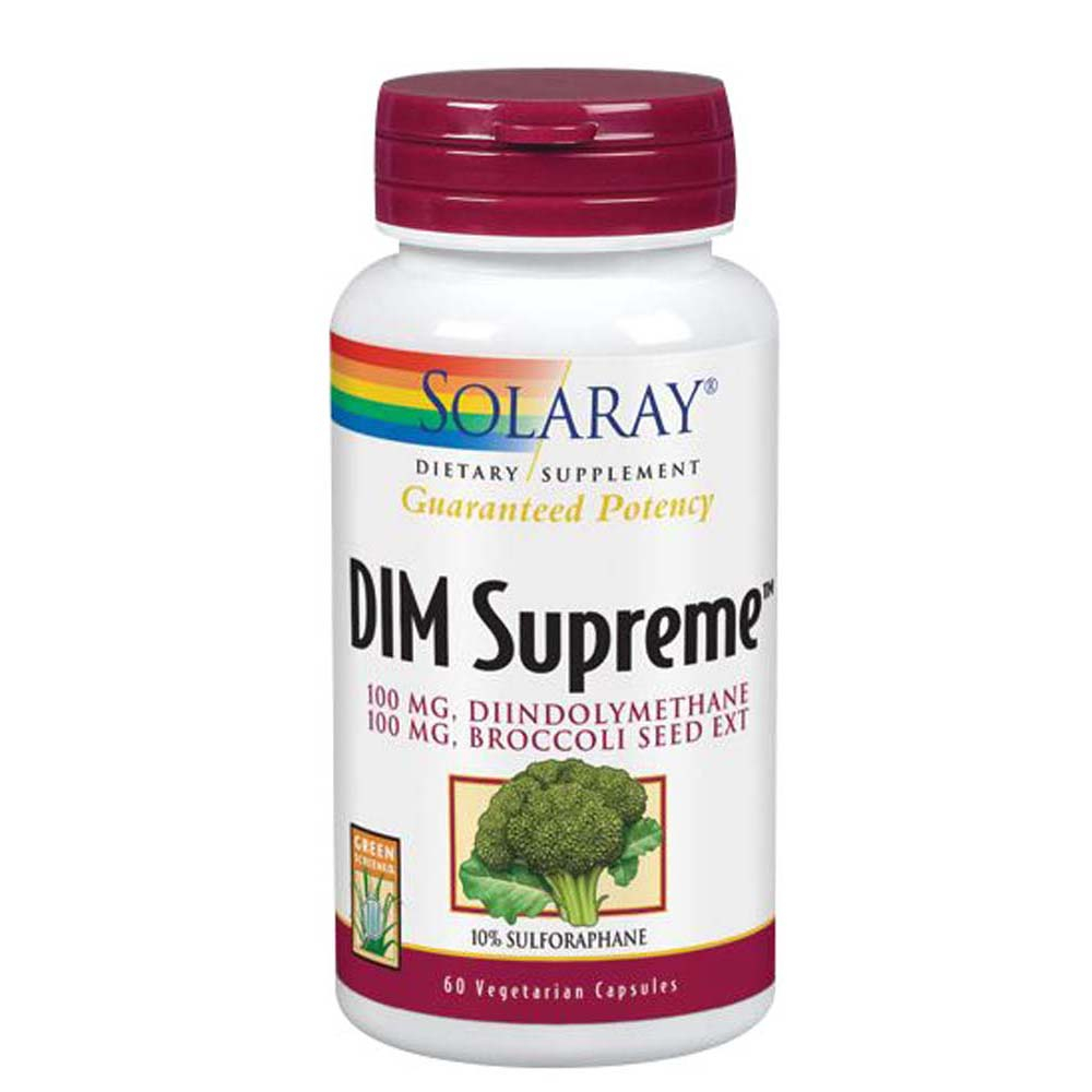Foto 1 | Suplemento Dietético Solaray De 100 Mg Supreme Dim, 60 Cápsulas X 2 - Venta Internacional.