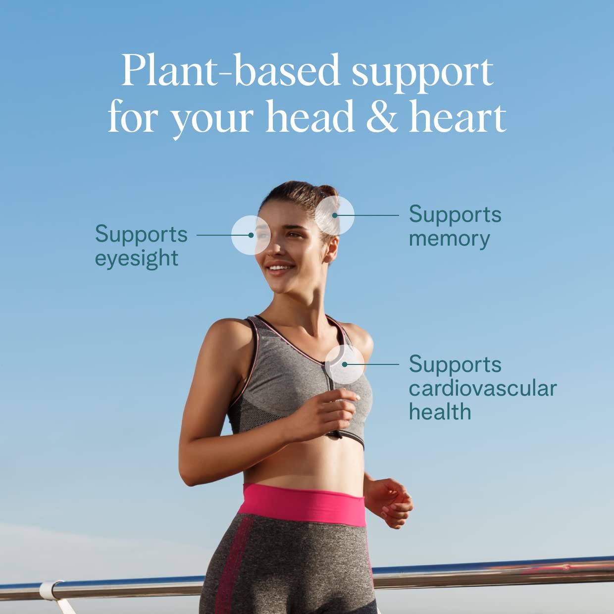 Foto 2 | Suplemento Ora Organic Vegan Omega 3 500 Mg De Dha Para El Cerebro - Venta Internacional.