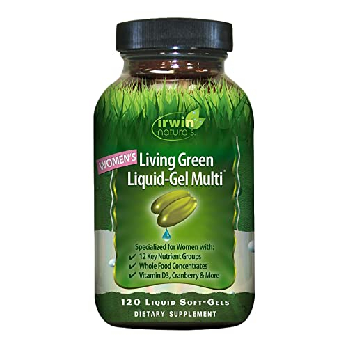 Foto 2 pulgar | Suplemento Irwin Naturals Women's Living Green 120 Cápsulas Blandas - Venta Internacional.