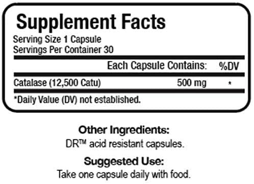 Foto 4 pulgar | Suplemento Dietético Script Essentials Catalase 12.500 Catu - Venta Internacional.