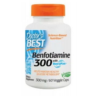 Foto 1 | Supplement Doctors Best Benfotiamina 300 Mg 60 Cápsulas Vegetarianas - Venta Internacional.