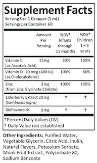 Foto 5 | Suplemento Kiddivit Baby Zinc Gotas Líquidas De 60 Ml Con Saúco - Venta Internacional.