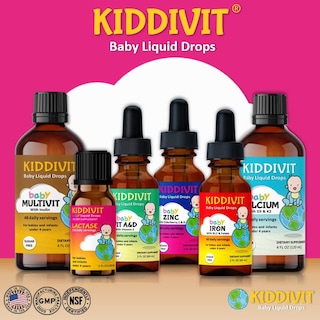 Foto 6 | Suplemento Kiddivit Baby Zinc Gotas Líquidas De 60 Ml Con Saúco - Venta Internacional.