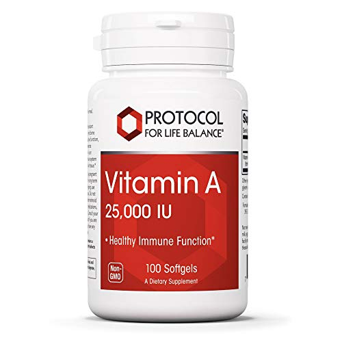 Protocolo De Suplementos Para Life Balance Vitamina A De 25,000 Ui - Venta Internacional.