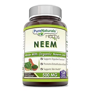 Foto 1 | Suplemento Pure Naturals Neem 500 Mg 120 Cápsulas Vegetarianas - Venta Internacional.