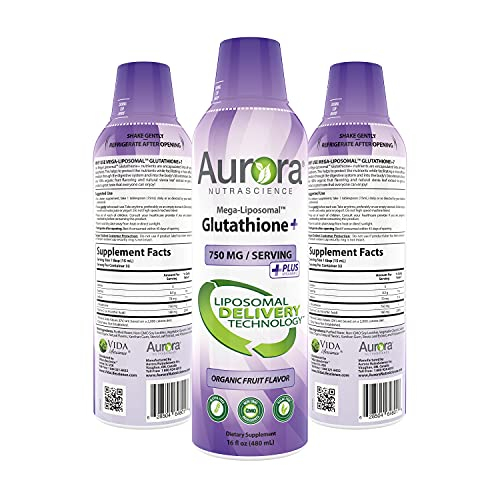 Foto 2 pulgar | Suplemento Glutatión Megaliposomal Aurora Nutrascience+vi - Venta Internacional