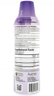 Foto 3 | Suplemento Glutatión Megaliposomal Aurora Nutrascience+vi - Venta Internacional