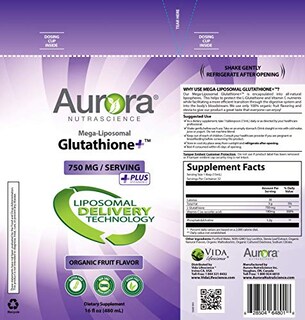 Foto 4 | Suplemento Glutatión Megaliposomal Aurora Nutrascience+vi - Venta Internacional