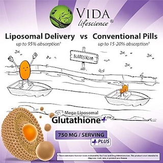 Foto 6 | Suplemento Glutatión Megaliposomal Aurora Nutrascience+vi - Venta Internacional