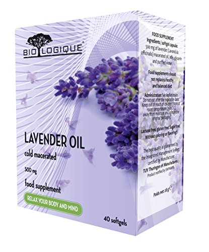 Foto 3 pulgar | Suplemento Biológico De Aceite Puro De Lavanda, 500 Mg, 40 Cápsulas Blandas - Venta Internacional.