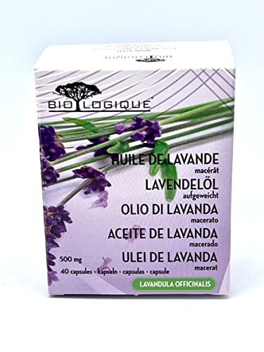Foto 5 pulgar | Suplemento Biológico De Aceite Puro De Lavanda, 500 Mg, 40 Cápsulas Blandas - Venta Internacional.