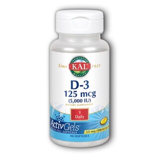 Foto 1 | Suplemento Kal Ultra D-3 Activgels 90 Cápsulas Blandas, 5000 Ui - Venta Internacional.