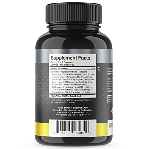 Foto 4 pulgar | Suplemento Goliath Labs Test Booster Para Hombres, 120 Cápsulas - Venta Internacional.