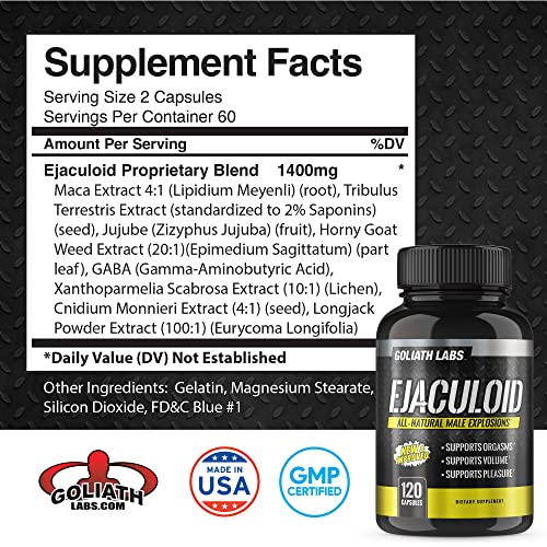 Foto 7 pulgar | Suplemento Goliath Labs Test Booster Para Hombres, 120 Cápsulas - Venta Internacional.