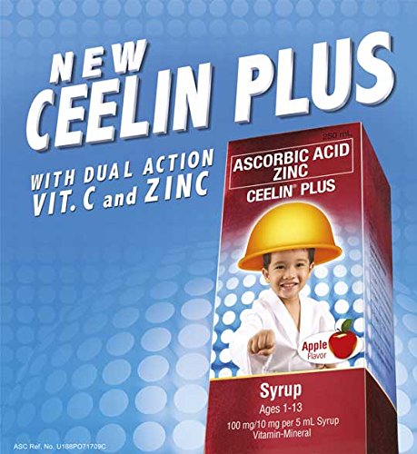 Foto 2 pulgar | Suplemento Vitamínico Hopeso Ceelin Plus Acid Ascórbico Zinc 240 - Venta Internacional.