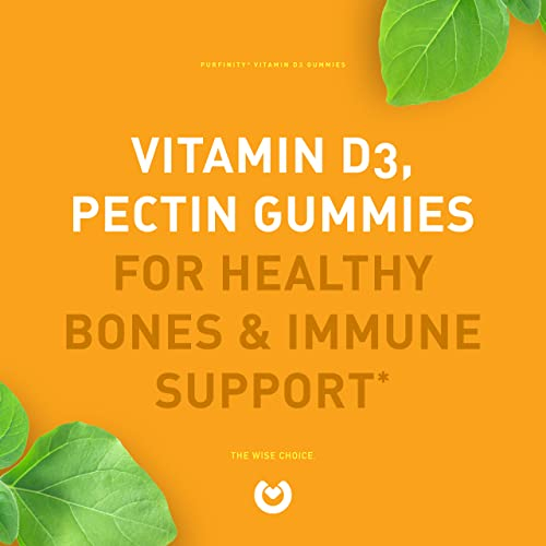 Foto 4 | Suplemento De Vitamina D3 En Gomitas Purefinity De 5000 Ui Para Todas Las Edades - Venta Internacional.