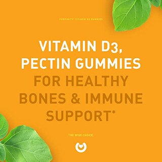 Foto 4 | Suplemento De Vitamina D3 En Gomitas Purefinity De 5000 Ui Para Todas Las Edades - Venta Internacional.