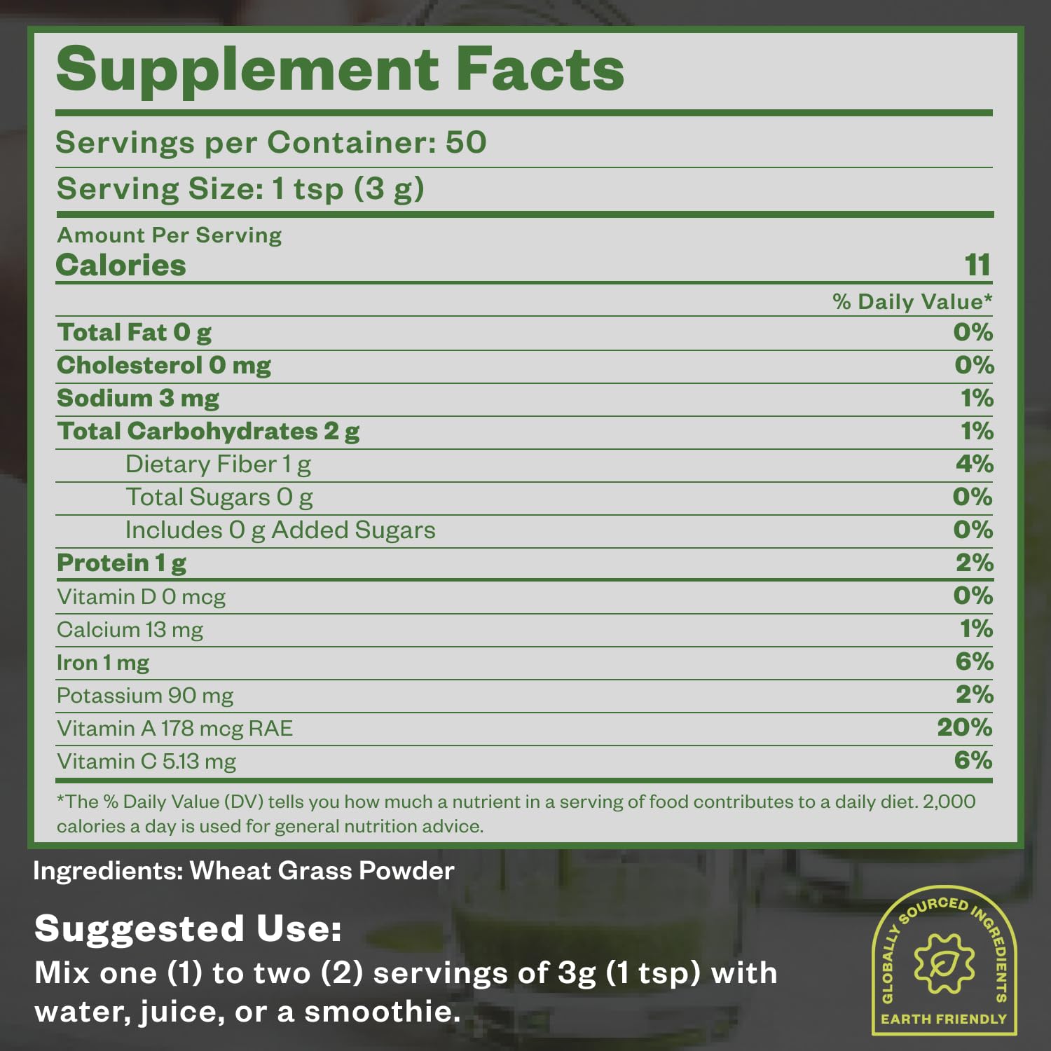 Foto 8 pulgar | Polvo De Hierba De Trigo Supplement Purisure 150 G - Venta Internacional.