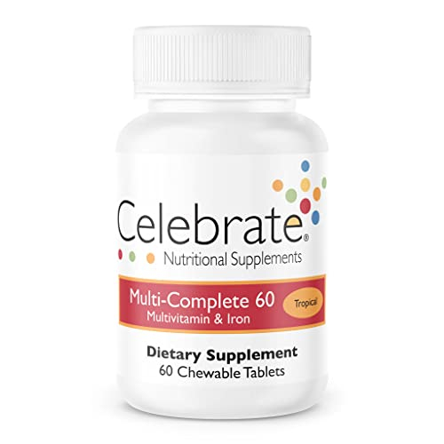 Foto 2 pulgar | Complementa Celebrate Multi-complete 60 Con Iron Chewable 60 - Venta Internacional.