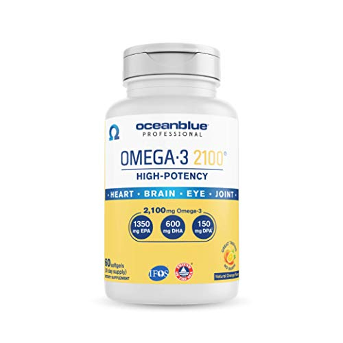 Foto 2 pulgar | Suplemento de Aceite de Pescado Oceanblue Omega-3 2100 60 Cápsulas Blandas - Venta Internacional