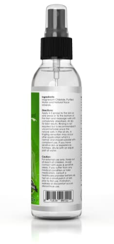 Foto 4 pulgar | Aceite De Magnesio En Aerosol Con Base Esencial, 100% Puro, 240 Ml - Venta Internacional.