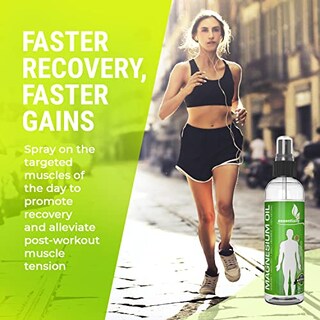 Foto 4 | Aceite De Magnesio En Aerosol Con Base Esencial, 100% Puro, 240 Ml - Venta Internacional.