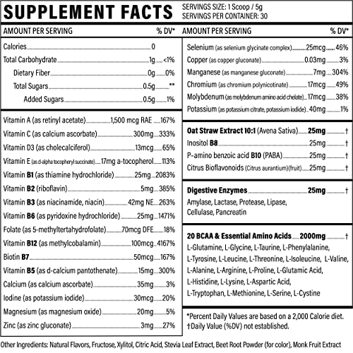 Foto 6 pulgar | Multivitamínico En Polvo Sport Formula 99 Keto Vegan Orange - Venta Internacional.