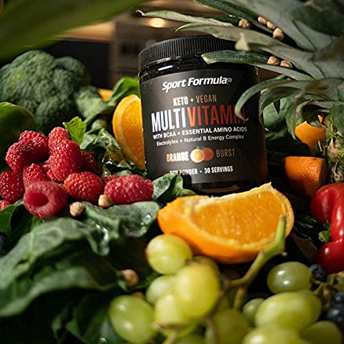 Foto 8 pulgar | Multivitamínico En Polvo Sport Formula 99 Keto Vegan Orange - Venta Internacional.