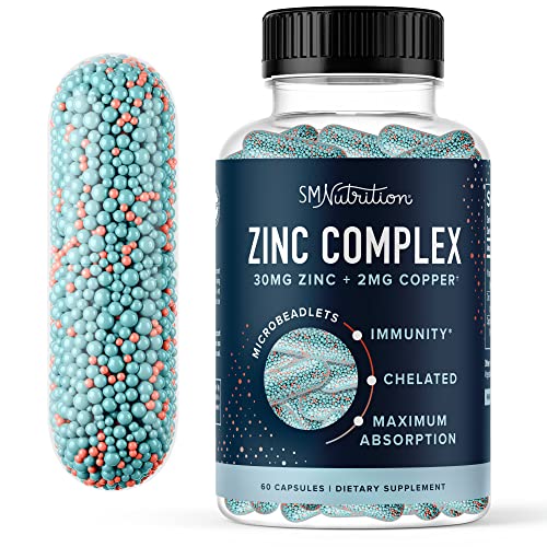Suplementos Smnutrition Zinc 30 Mg Con Cobre Vegan 60 Cápsulas - Venta Internacional.