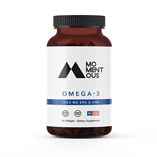 Foto 2 pulgar | Complemente El Aceite De Pescado Diario Momentous Omega-3 De 1500 Mg Con Epa+dh - Venta Internacional.