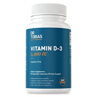 Foto 1 | Suplemento De Vitamina D-3 Del Dr. Tobias, 5000 Ui, Inmune, Bone 90c - Venta Internacional.