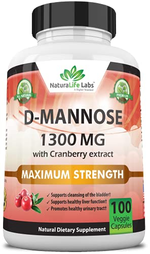 Foto 2 pulgar | Suplemento De D-manosa De Naturalife Labs 1,3 G Con Cranberry Extra - Venta Internacional.