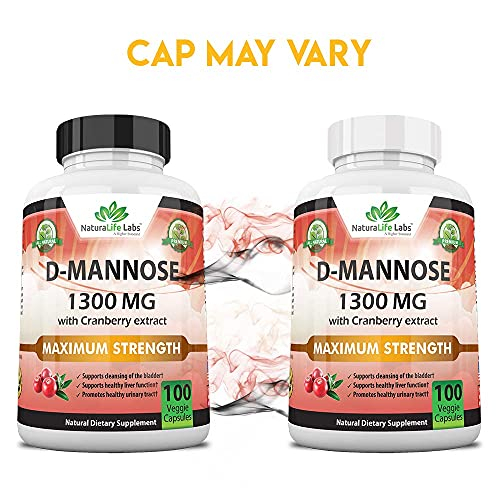 Foto 6 | Suplemento De D-manosa De Naturalife Labs 1,3 G Con Cranberry Extra - Venta Internacional.