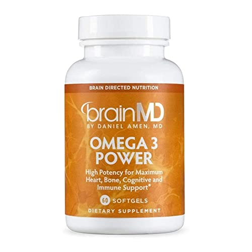 Foto 2 pulgar | Suplemento Brainmd Dr. Amen Omega-3 Power 60 Cápsulas - Venta Internacional.