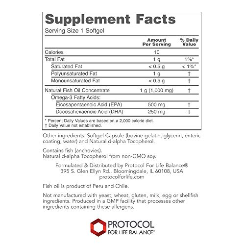 Foto 2 | Protocolo De Suplementos Para Life Balance Ultra Omega-3 180 Softg - Venta Internacional.