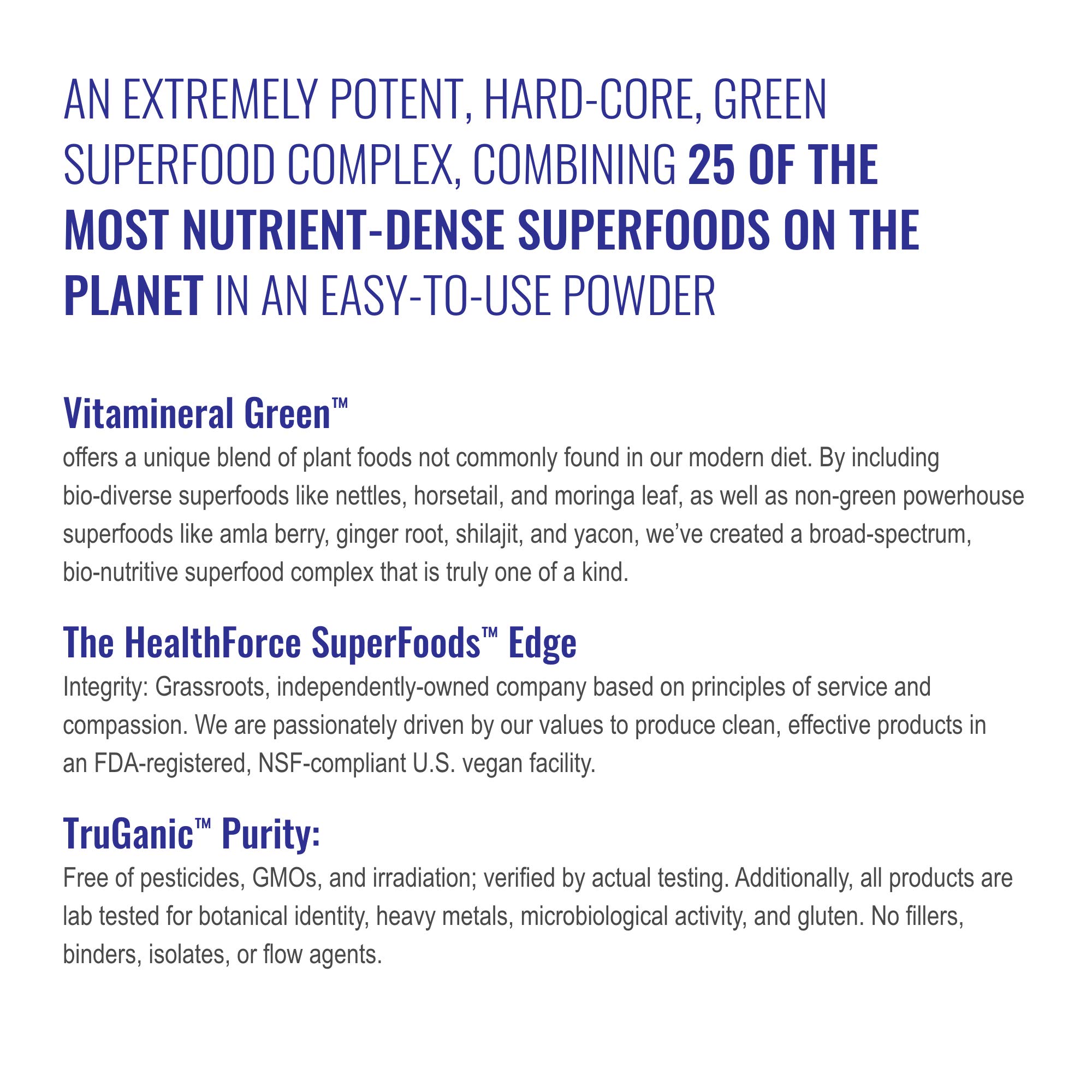 Foto 5 pulgar | Suplemento Healthforce Superfoods Vitamineral Green 400 Vega - Venta Internacional.