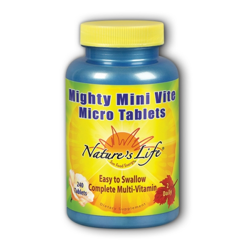 Foto 2 pulgar | Suplemento Nature's Life Mighty Mini Vite 240 Comprimidos - Venta Internacional.