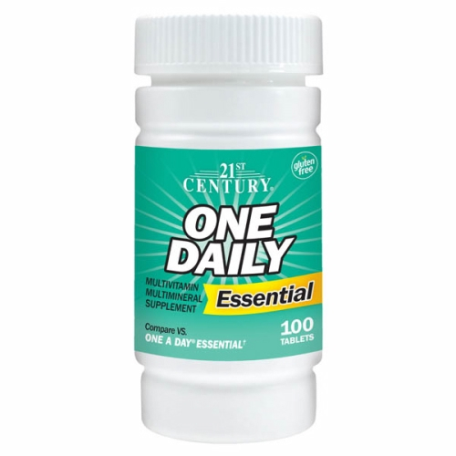 Foto 2 pulgar | Suplemento 21st Century One Daily Essential 100 Comprimidos - Venta Internacional.