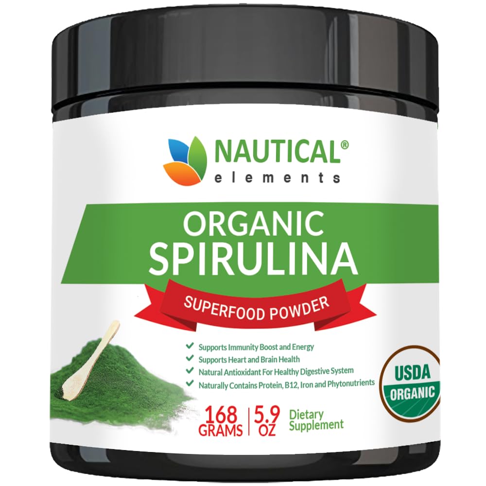 Foto 1 | Espirulina En Polvo Nautical Elements Premium Usda Organic - Venta Internacional.