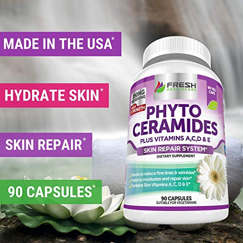 Foto 6 pulgar | Complemente Las Fitoceramidas De Fresh Healthcare Con Vitaminas A, C Y D - Venta Internacional.