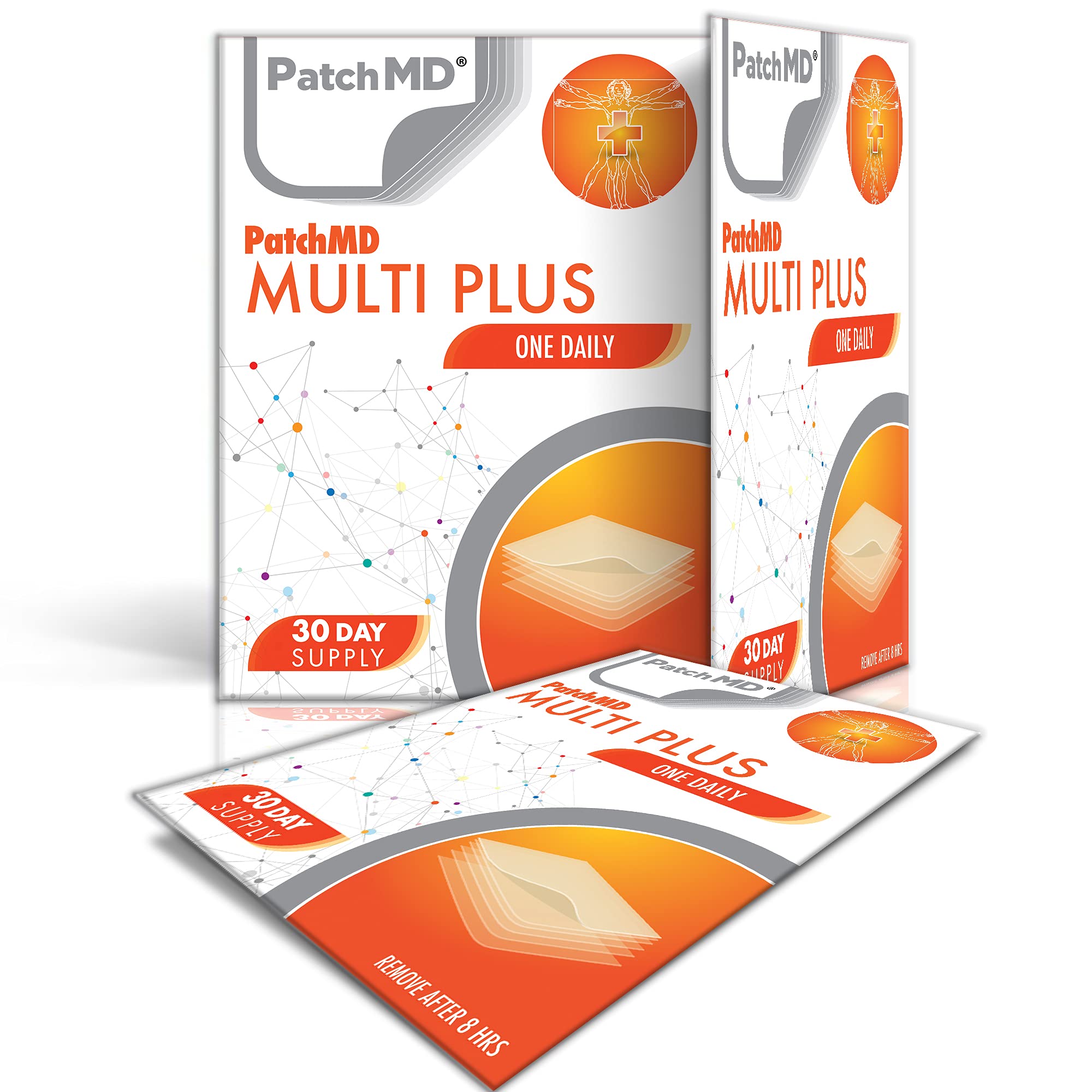 Foto 2 pulgar | Multivitamínico Topical Patch Patchmd Plus Para 30 Días - Venta Internacional.