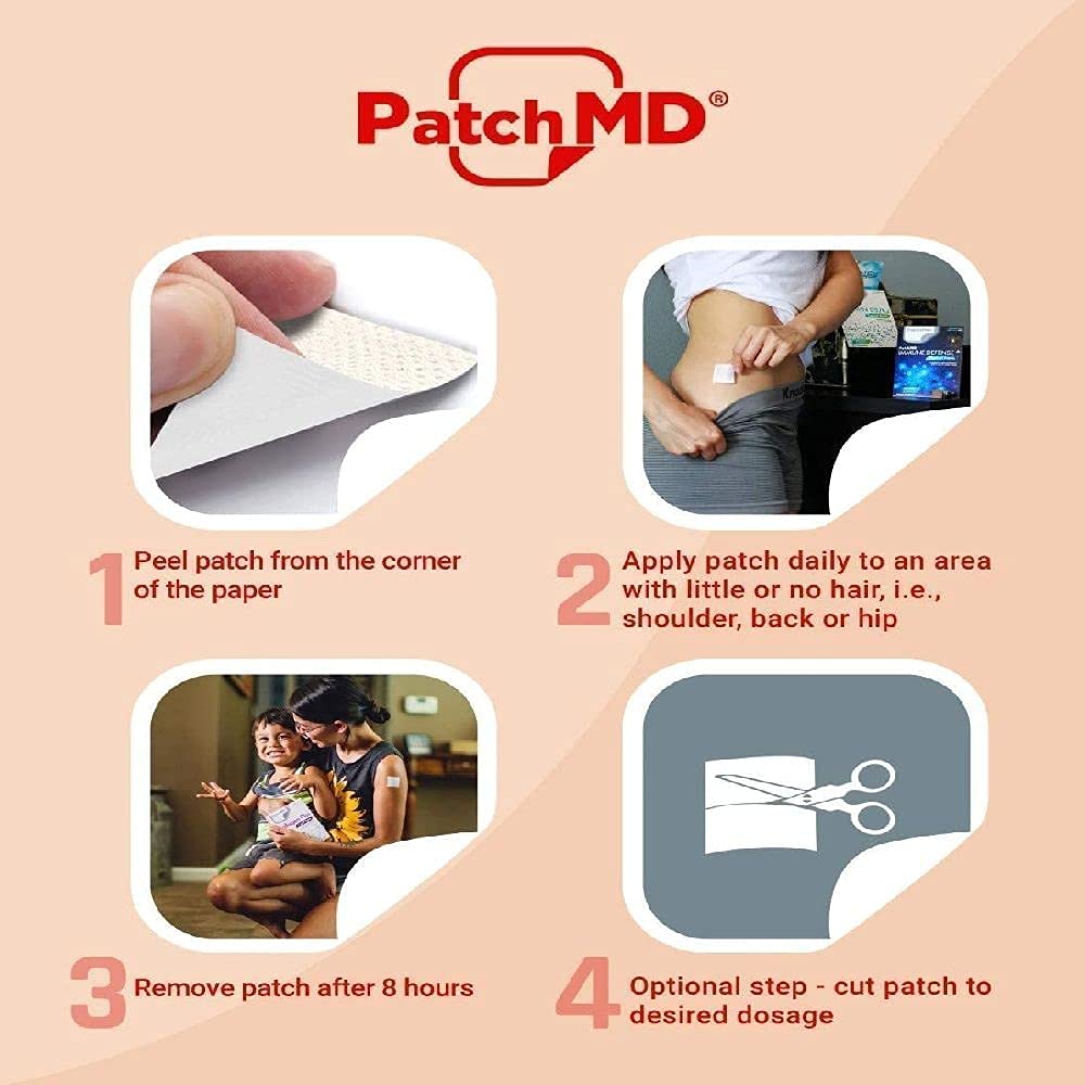 Foto 4 pulgar | Multivitamínico Topical Patch Patchmd Plus Para 30 Días - Venta Internacional.