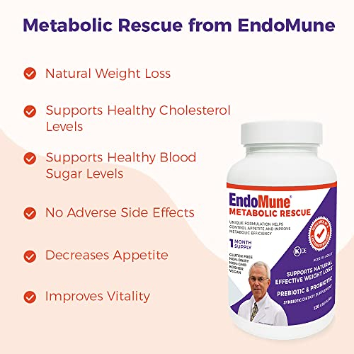 Foto 5 pulgar | Suplemento Prebiótico/probiótico Endomune Metabolic Rescue 120 - Venta Internacional.
