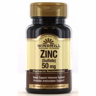 Foto 1 | Sulfato De Zinc Supplement Windmill Health, 90 Comprimidos (paquete De - Venta Internacional.