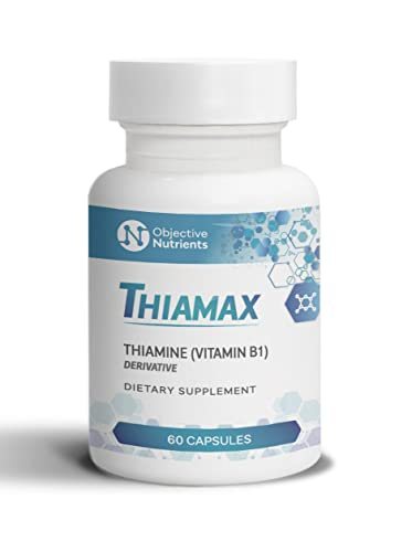 Foto 2 pulgar | Suplemento De Vitamina B1 Thiamax De Objective Nutrients, 100 Mg - Venta Internacional.