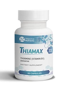 Foto 1 | Suplemento De Vitamina B1 Thiamax De Objective Nutrients, 100 Mg - Venta Internacional.