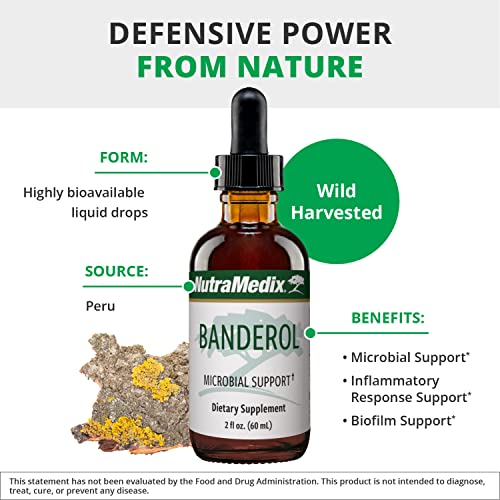 Foto 2 | Tintura De Hierbas Y Suplemento Dietético Nutramedix Banderol 60 Ml - Venta Internacional.