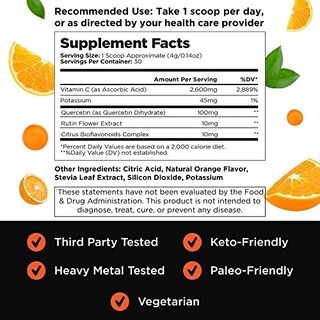 Foto 3 | Suplemento De Vitamina C Livingood Daily, 2,600 Mg En Polvo - Venta Internacional.