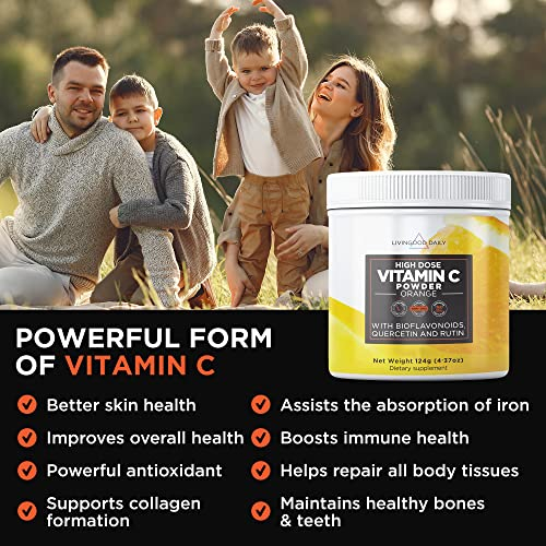 Foto 8 pulgar | Suplemento De Vitamina C Livingood Daily, 2,600 Mg En Polvo - Venta Internacional.