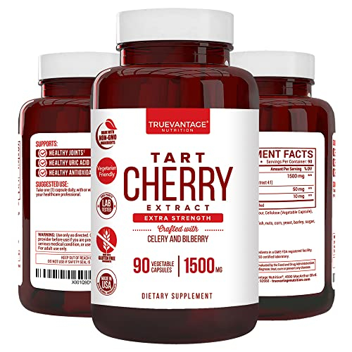 Foto 8 pulgar | Suplemento Truevantage Nutrition De Extracto De Cereza Ácida 1500 Mg - Venta Internacional.